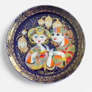 WIINBLAD FOR ROSENTHAL STUDIO-LINIE 'ALADIN' Series Decorative Plate 6.5”